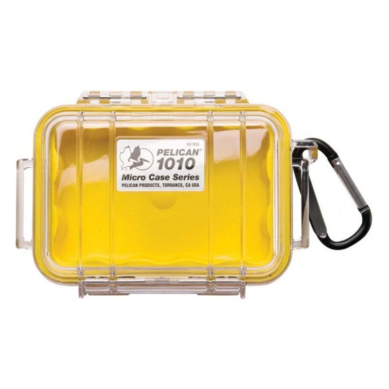 Technocases online shop Peli 1010 Micro Clear/yellow liner