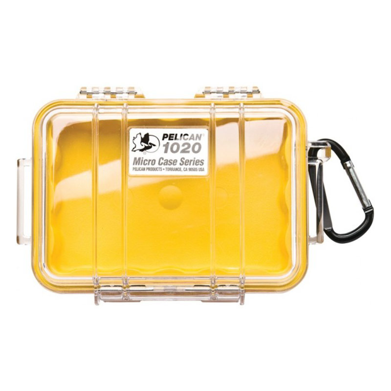 Technocases online shop Peli 1020 Micro Clear/yellow liner
