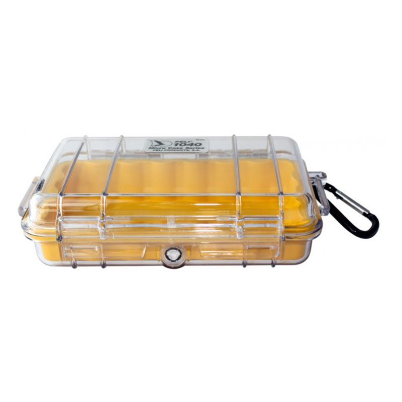 Technocases online shop Peli 1040 Micro Clear/yellow liner