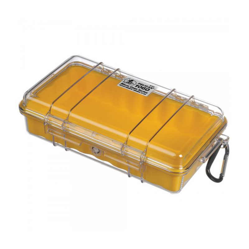 Technocases online shop Peli 1060 Micro Clear/yellow liner