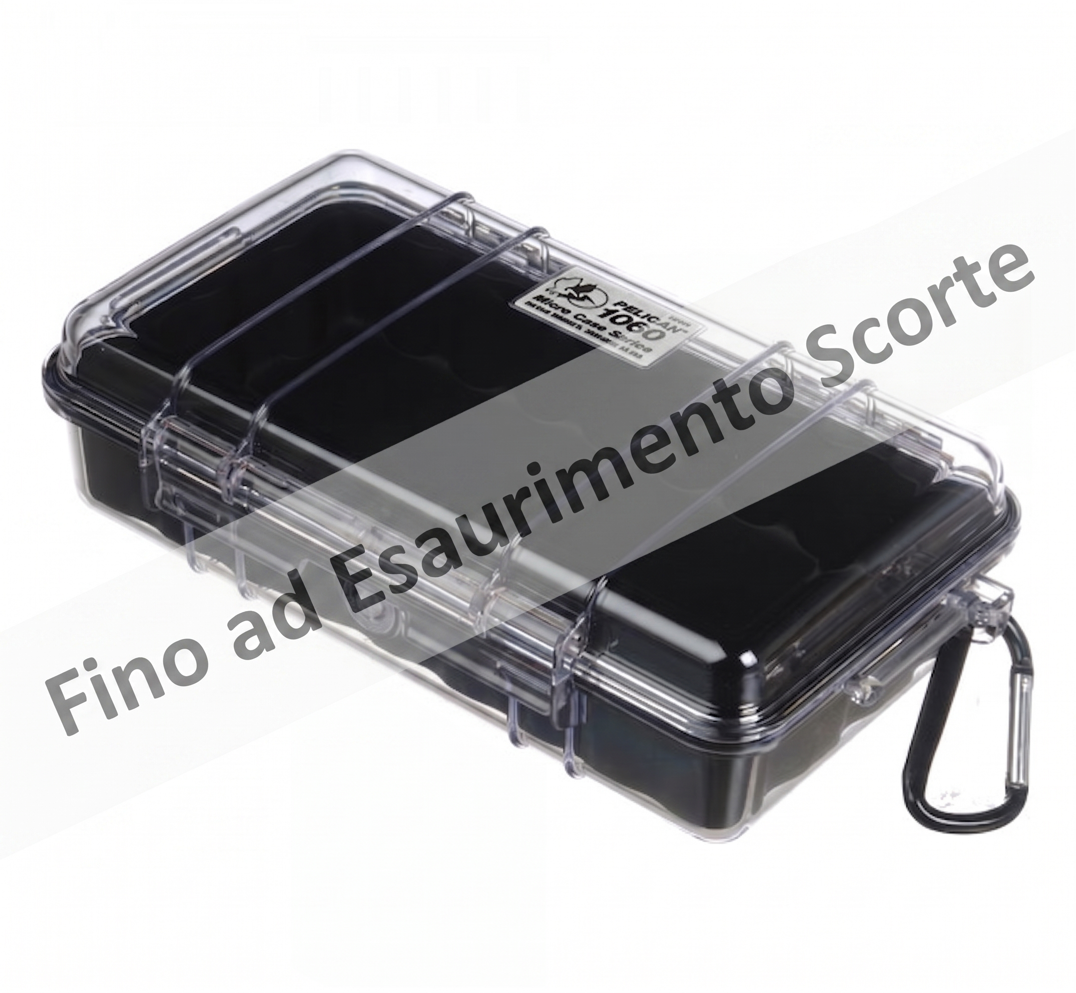 Peli 1060 Micro Clear/black liner